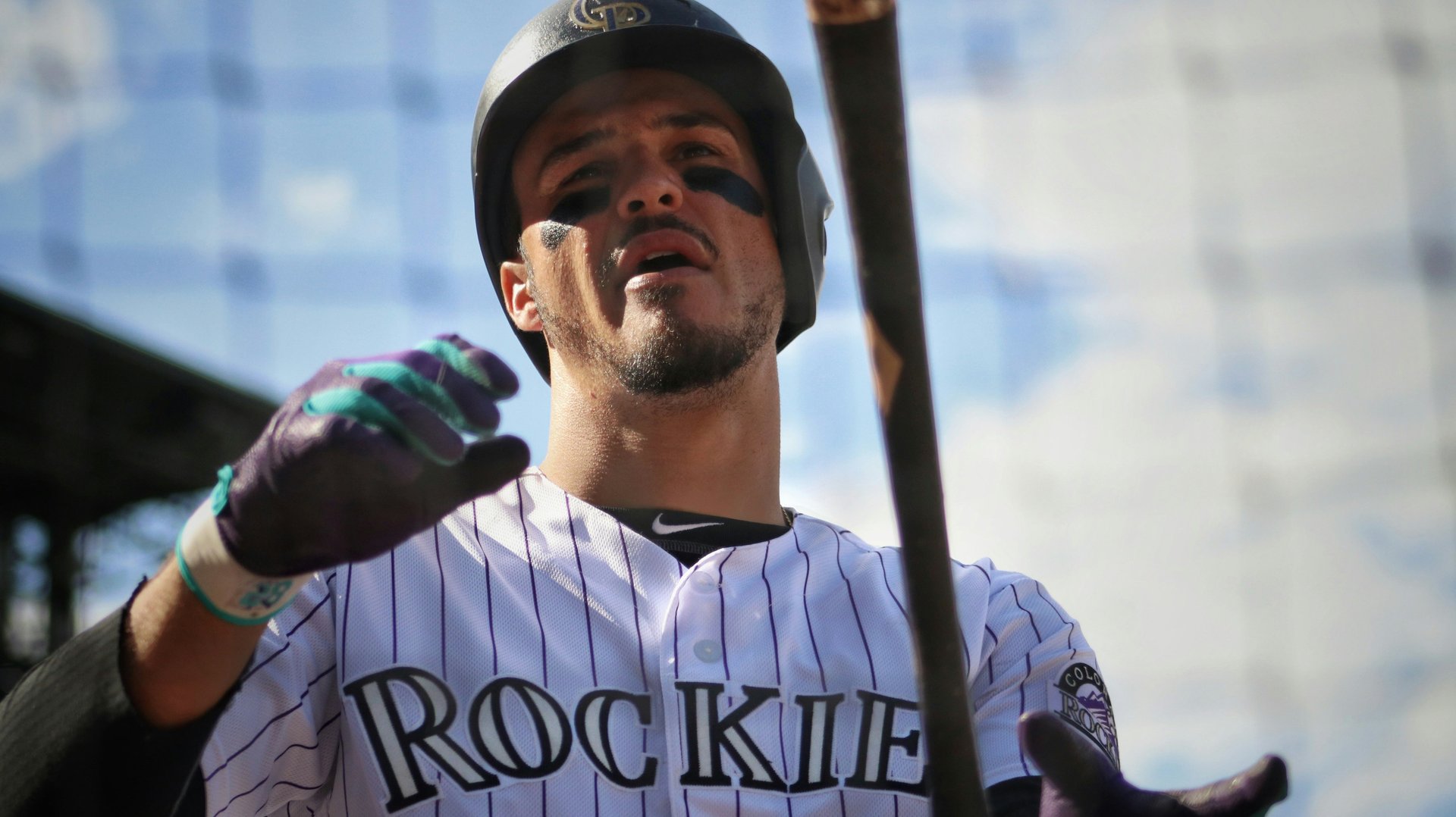 Why baseball players wear black under their eyes