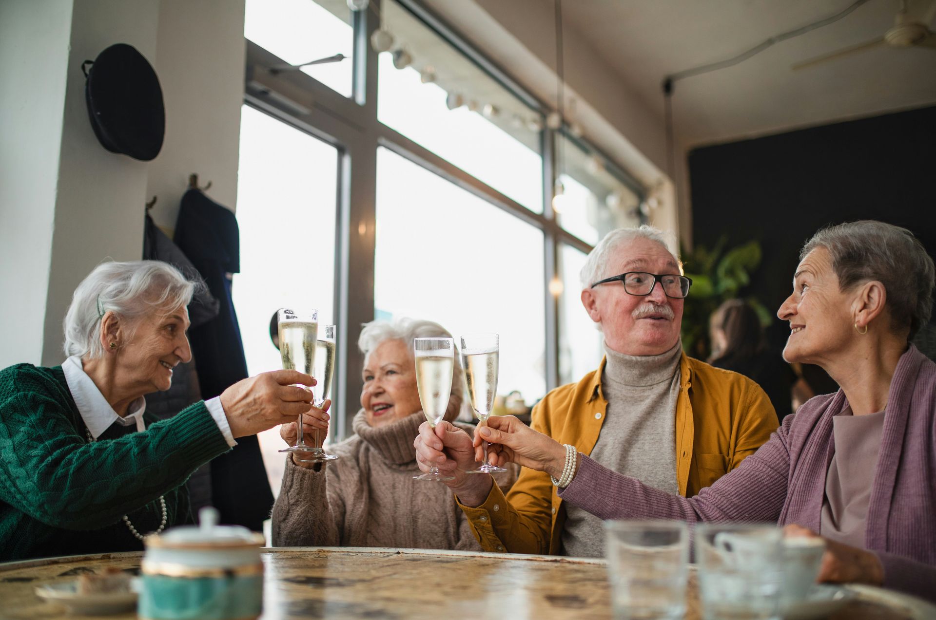 The battle for happy hour at a senior home